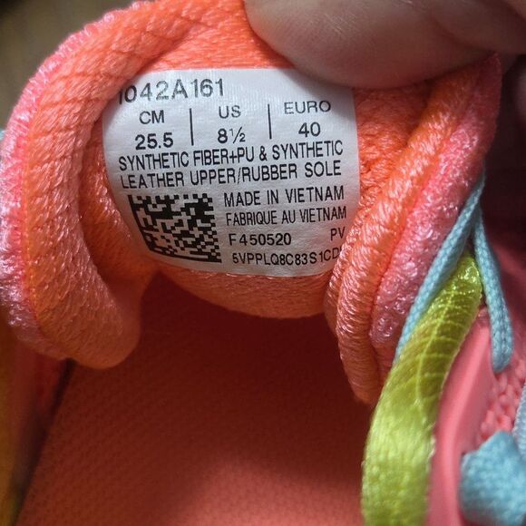 🆕 ASICS GEL-RESOLUTION 8.5  Sun Coral/Sour Yuzu, NWT - Picture 10 of 12
